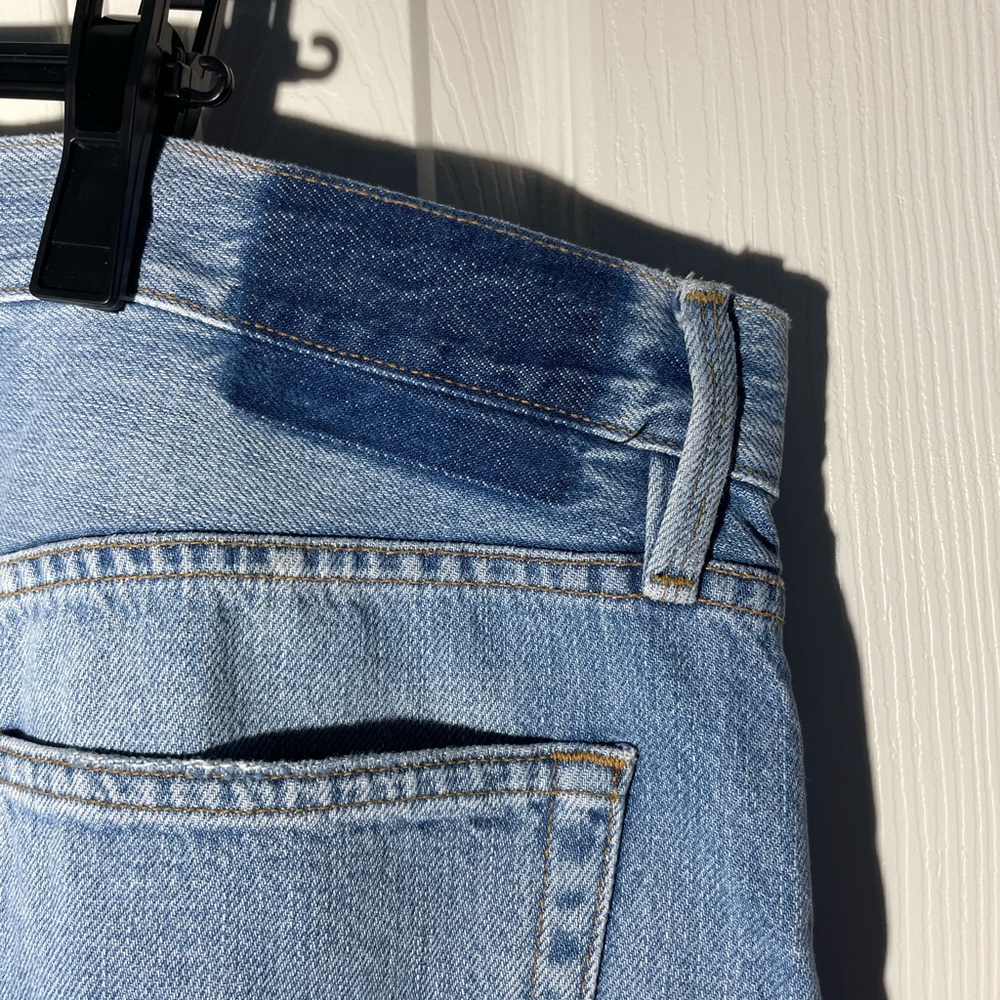 Frame Denim Jeans Le Original Cropped Patchwork Boyfriend Size 32 US size 14 - Picture 16 of 16